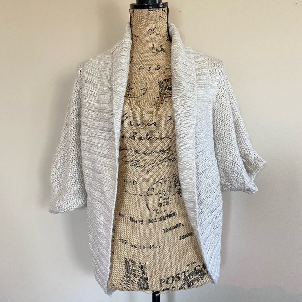 •Forever 21• shimmer open cardigan